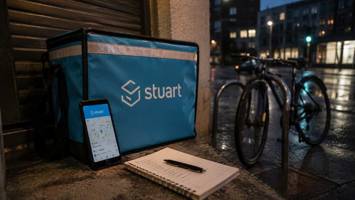 Stuart jako pierwsza aplikacja dla kuriera