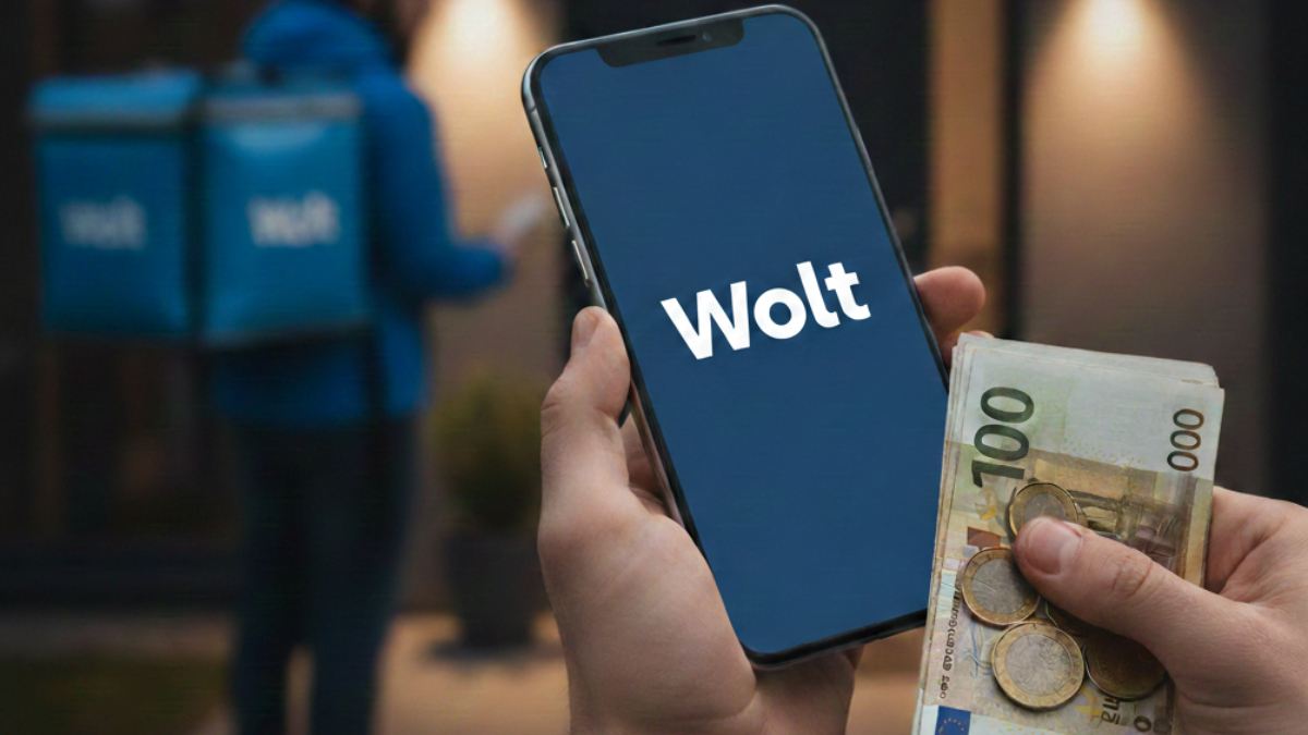 Gotówka na Wolt: limit 300 zł i rozliczenie przez Aircash