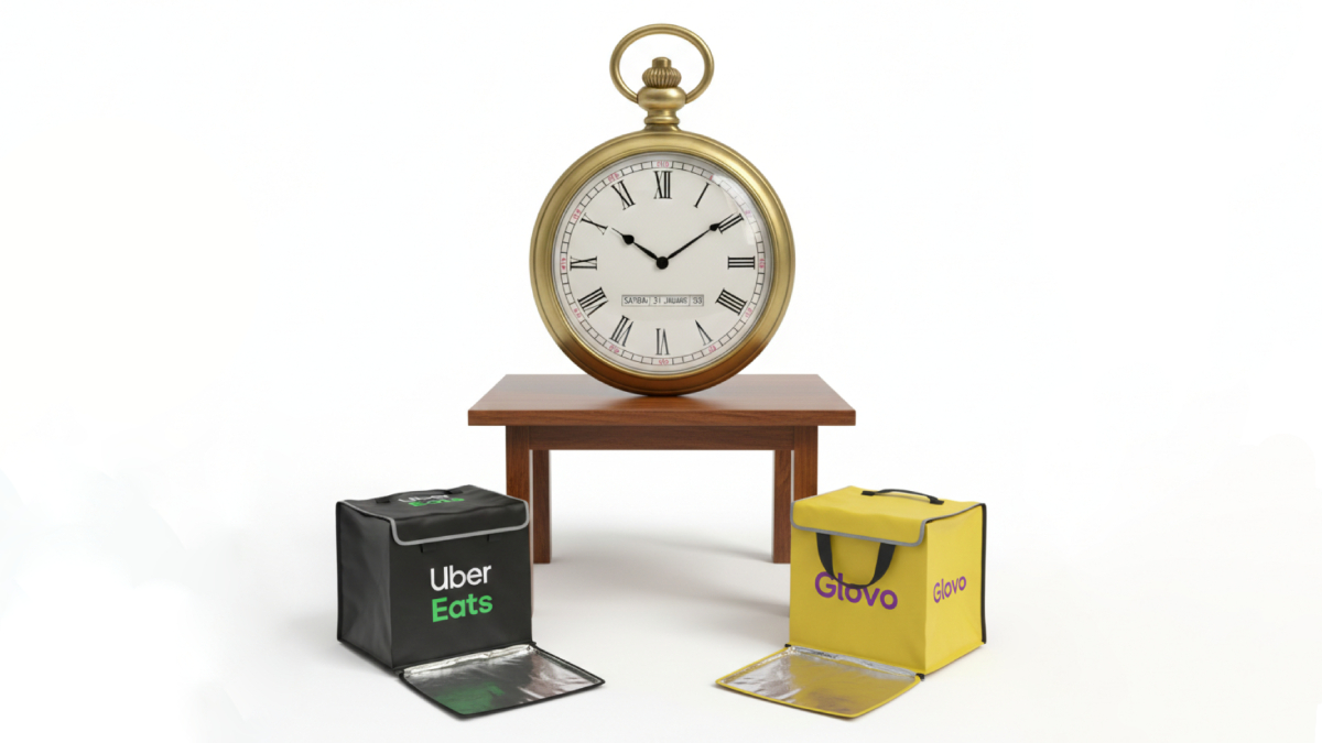 Godziny pracy kuriera Glovo i Uber Eats