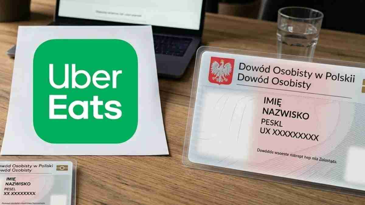 Jakie dokumenty do Uber Eats jako kurier